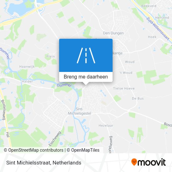 Sint Michielsstraat kaart