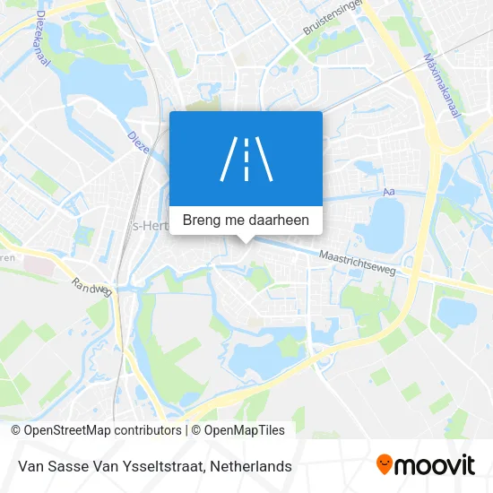 Van Sasse Van Ysseltstraat kaart