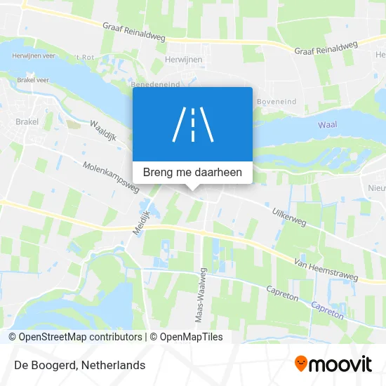 De Boogerd kaart