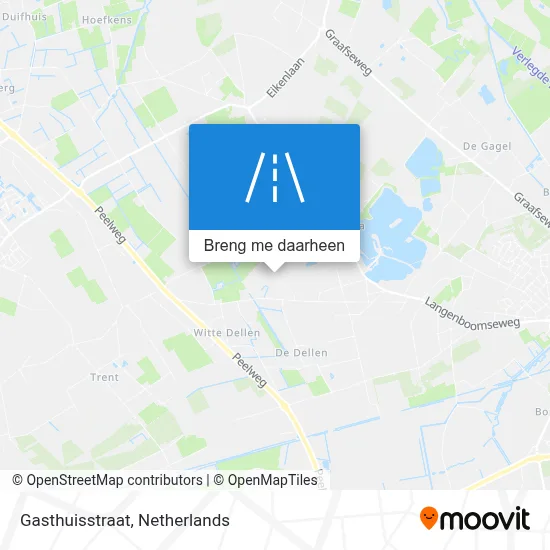 Gasthuisstraat kaart