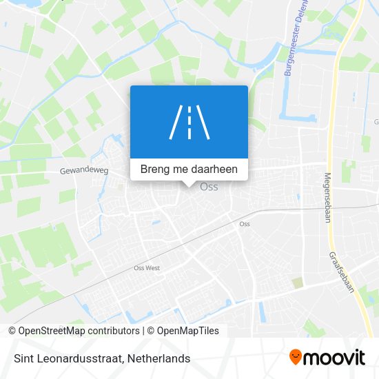 Sint Leonardusstraat kaart