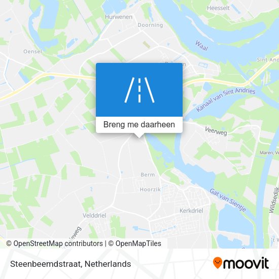 Steenbeemdstraat kaart