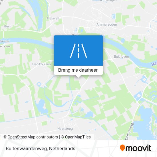 Buitenwaardenweg kaart