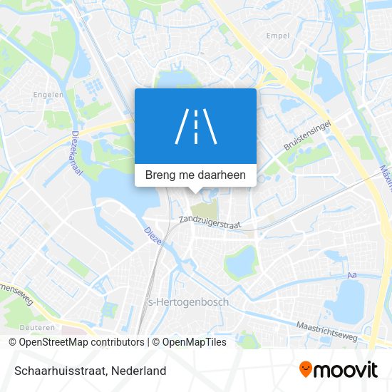 Schaarhuisstraat kaart