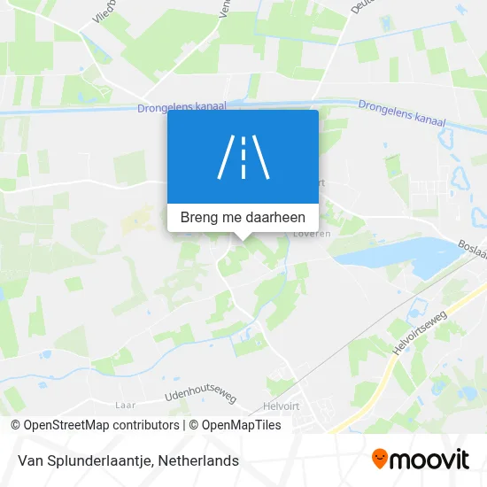 Van Splunderlaantje kaart