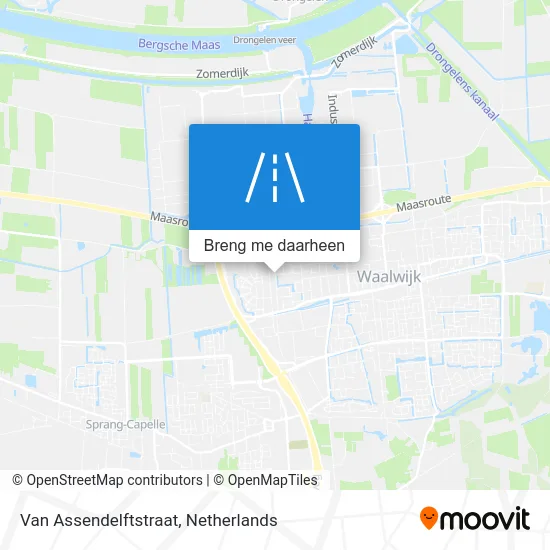 Van Assendelftstraat kaart
