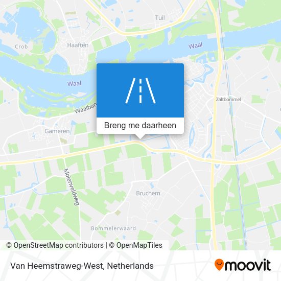 Van Heemstraweg-West kaart