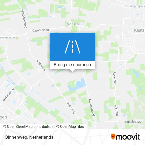 Binnenweg kaart