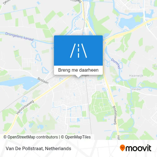 Van De Pollstraat kaart