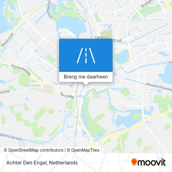 Achter Den Engel kaart