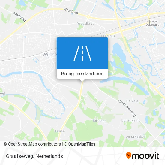 Graafseweg kaart