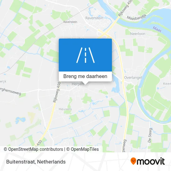 Buitenstraat kaart
