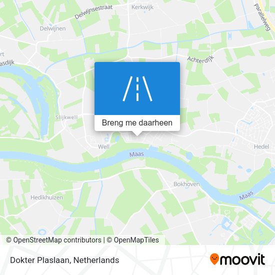 Dokter Plaslaan kaart