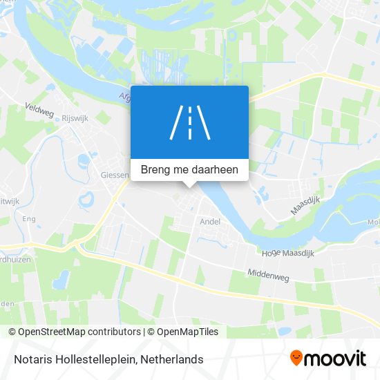 Notaris Hollestelleplein kaart