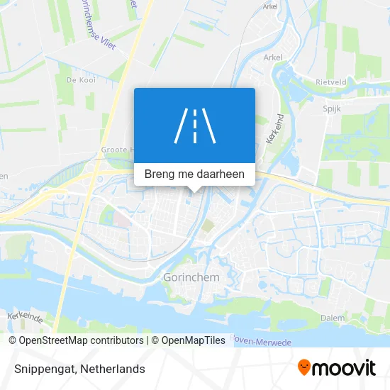 Snippengat kaart