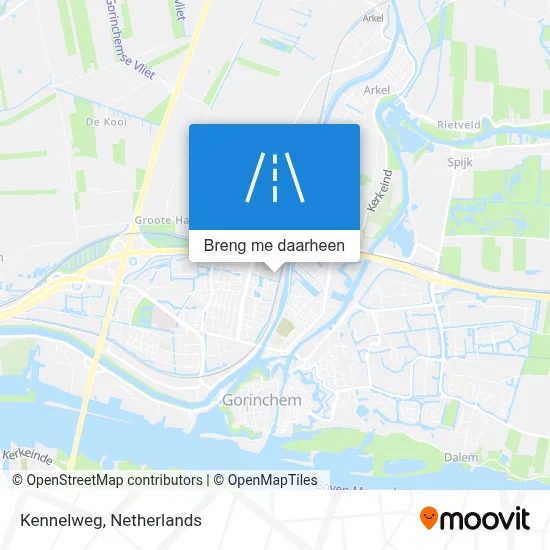 Kennelweg kaart