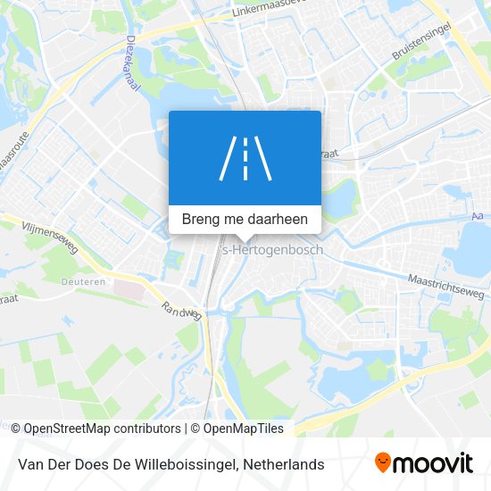 Van Der Does De Willeboissingel kaart