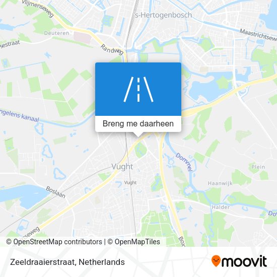 Zeeldraaierstraat kaart