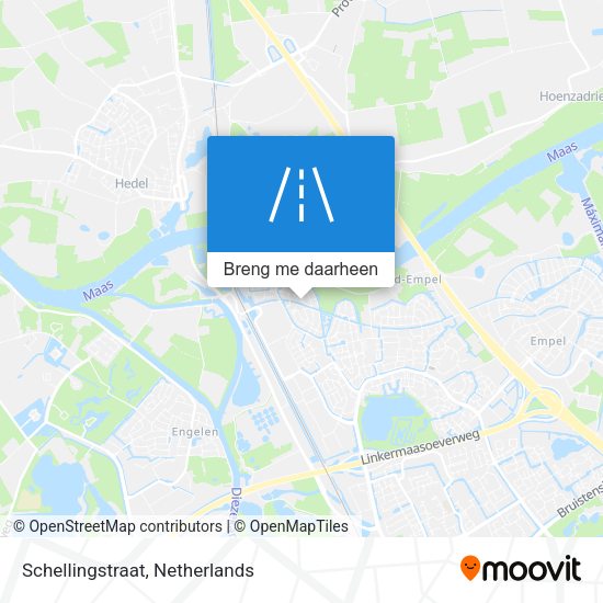 Schellingstraat kaart