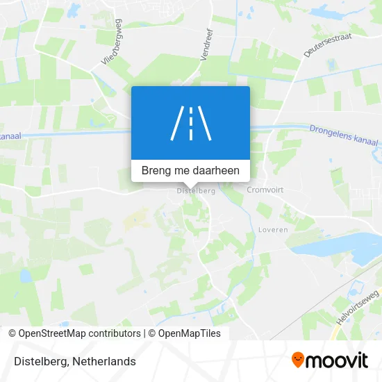 Distelberg kaart