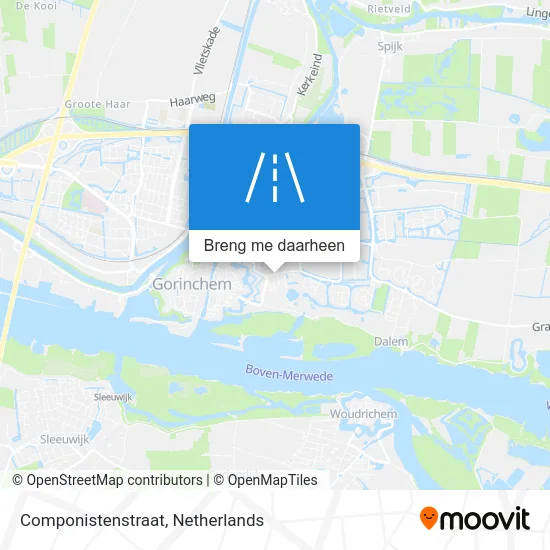 Componistenstraat kaart