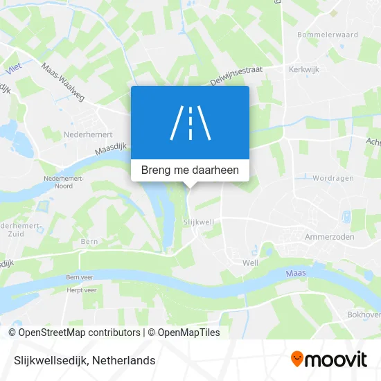 Slijkwellsedijk kaart