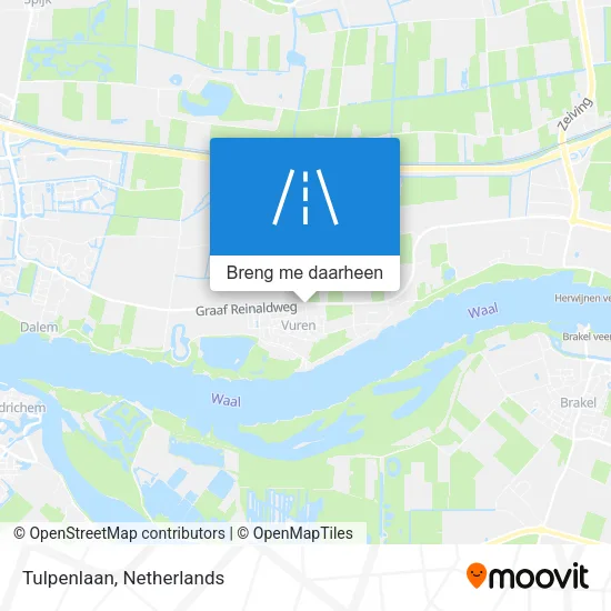 Tulpenlaan kaart