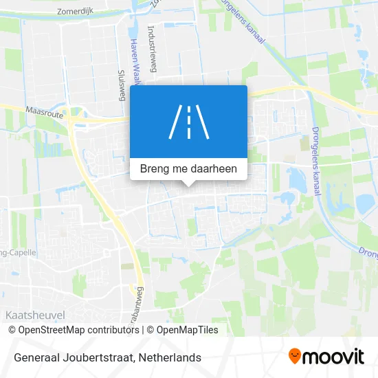 Generaal Joubertstraat kaart