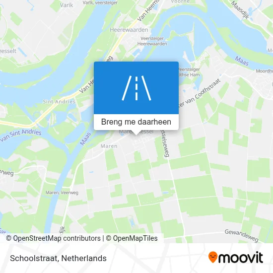 Schoolstraat kaart