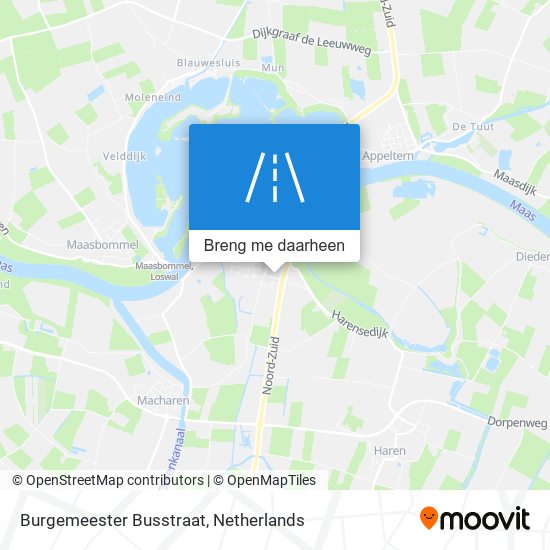 Burgemeester Busstraat kaart