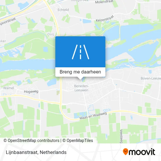 Lijnbaanstraat kaart