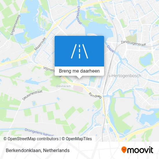 Berkendonklaan kaart