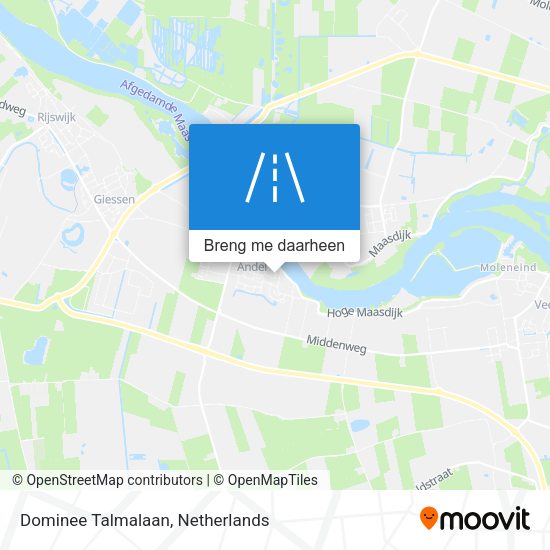 Dominee Talmalaan kaart
