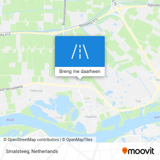 Smalsteeg kaart