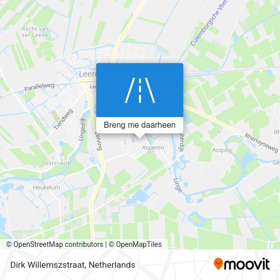 Dirk Willemszstraat kaart