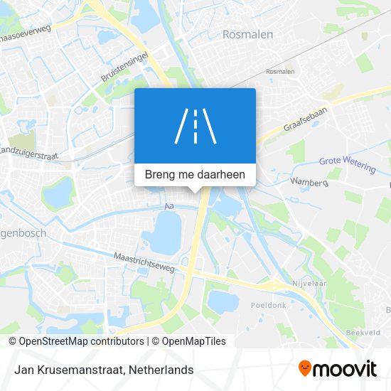 Jan Krusemanstraat kaart