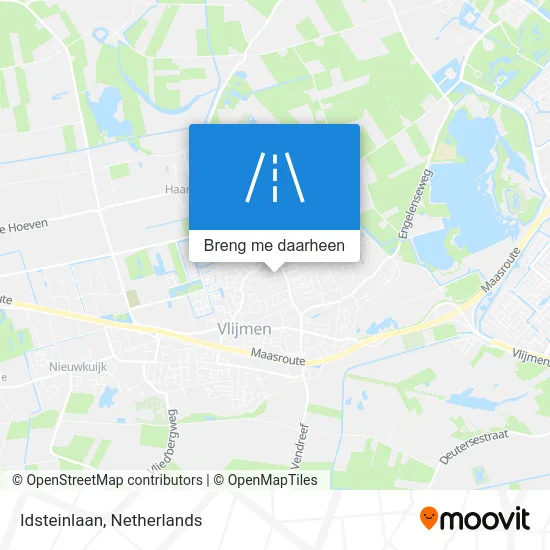 Idsteinlaan kaart