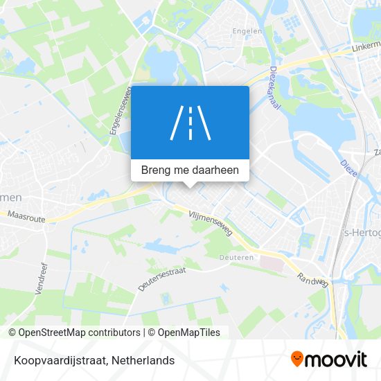 Koopvaardijstraat kaart