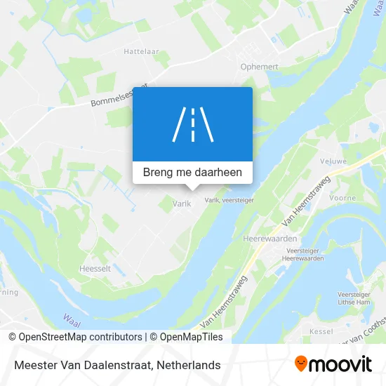 Meester Van Daalenstraat kaart