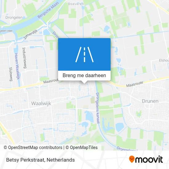 Betsy Perkstraat kaart
