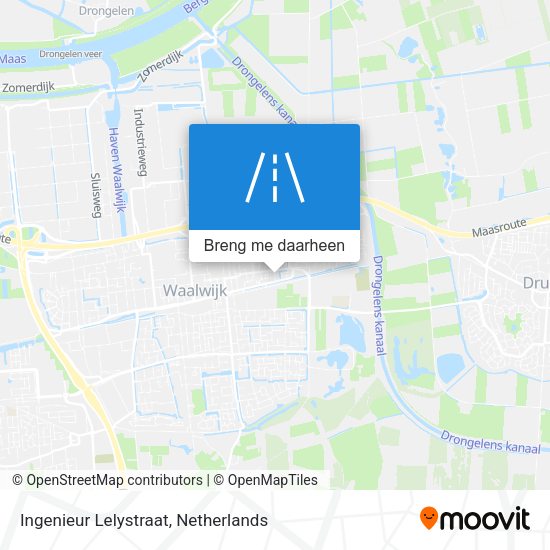 Ingenieur Lelystraat kaart