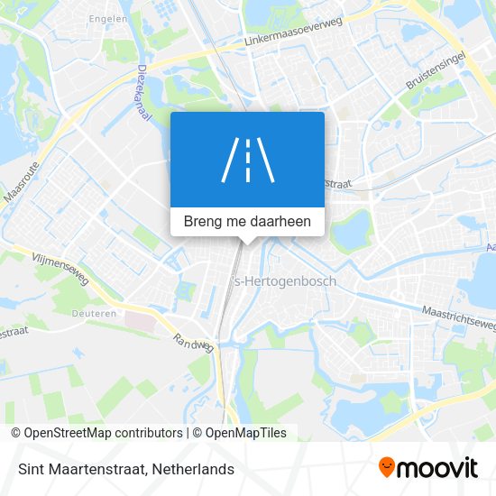 Sint Maartenstraat kaart