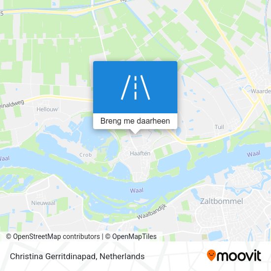 Christina Gerritdinapad kaart
