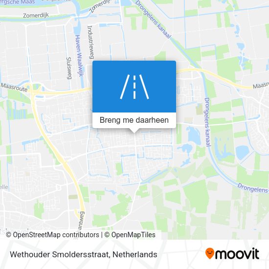 Wethouder Smoldersstraat kaart