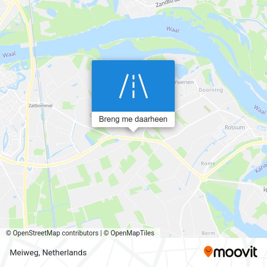 Meiweg kaart