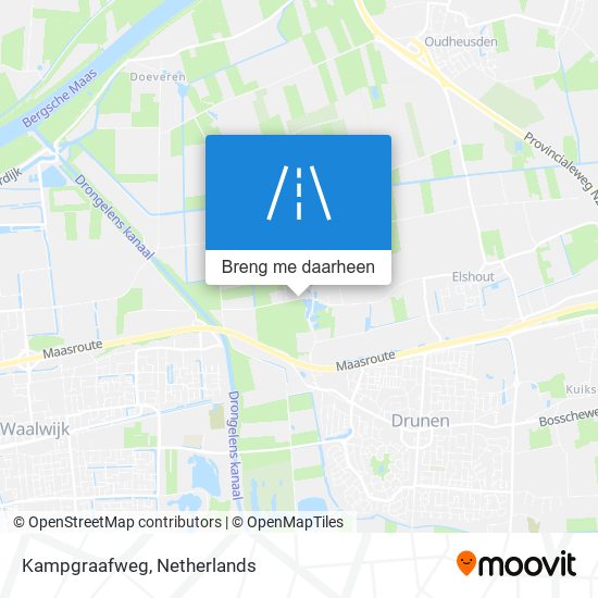 Kampgraafweg kaart