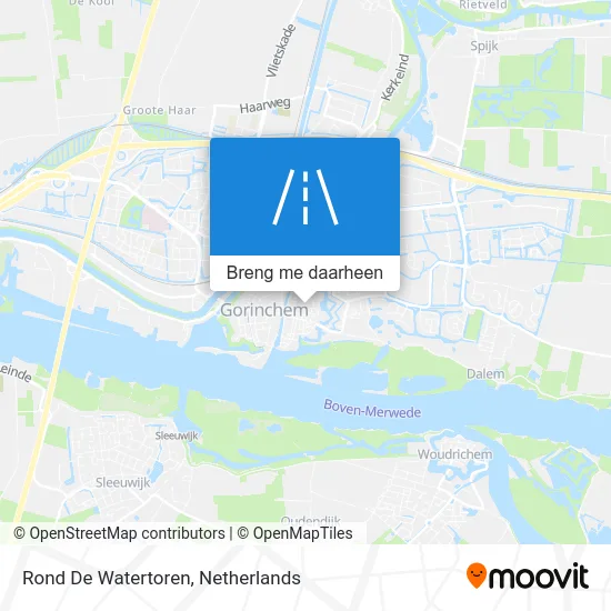 Rond De Watertoren kaart