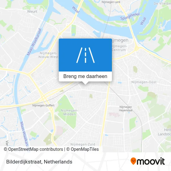 Bilderdijkstraat kaart