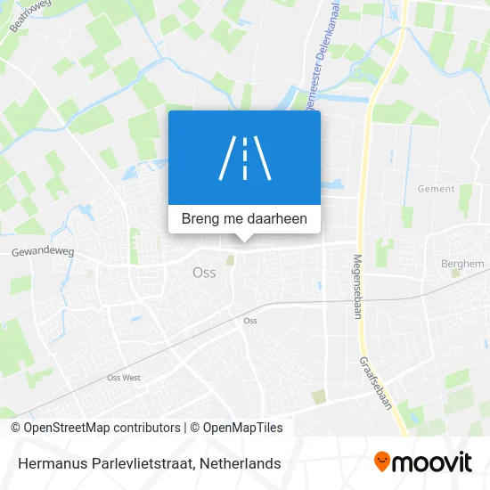 Hermanus Parlevlietstraat kaart