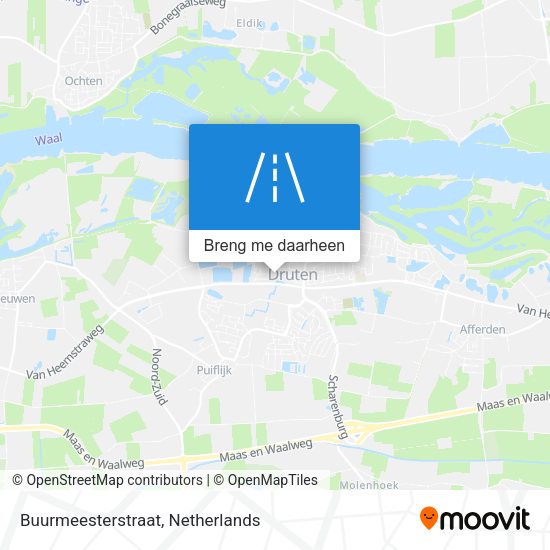 Buurmeesterstraat kaart
